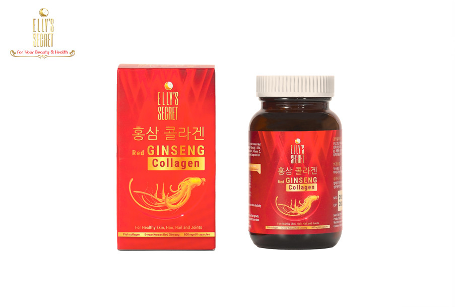 Hồng sâm collagen cao cấp Hàn Quốc Elly Elly’s Secret dạng viên